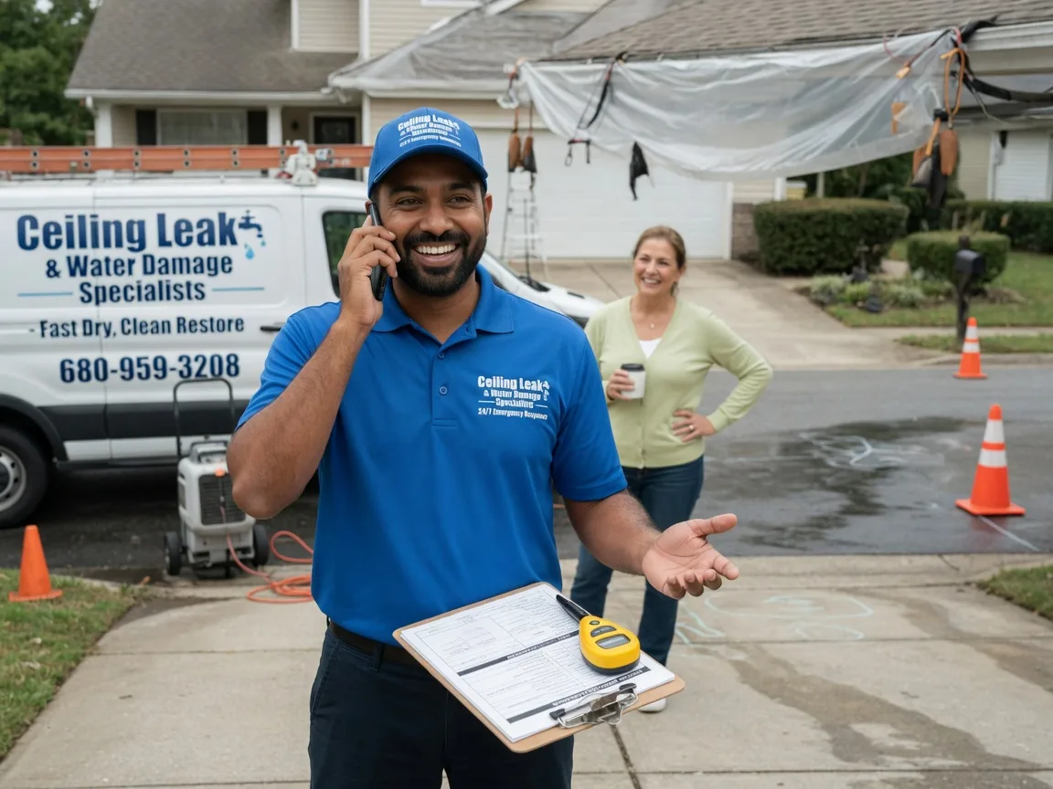 Ceiling Leak Cleanup Litchfield, IL FAQs